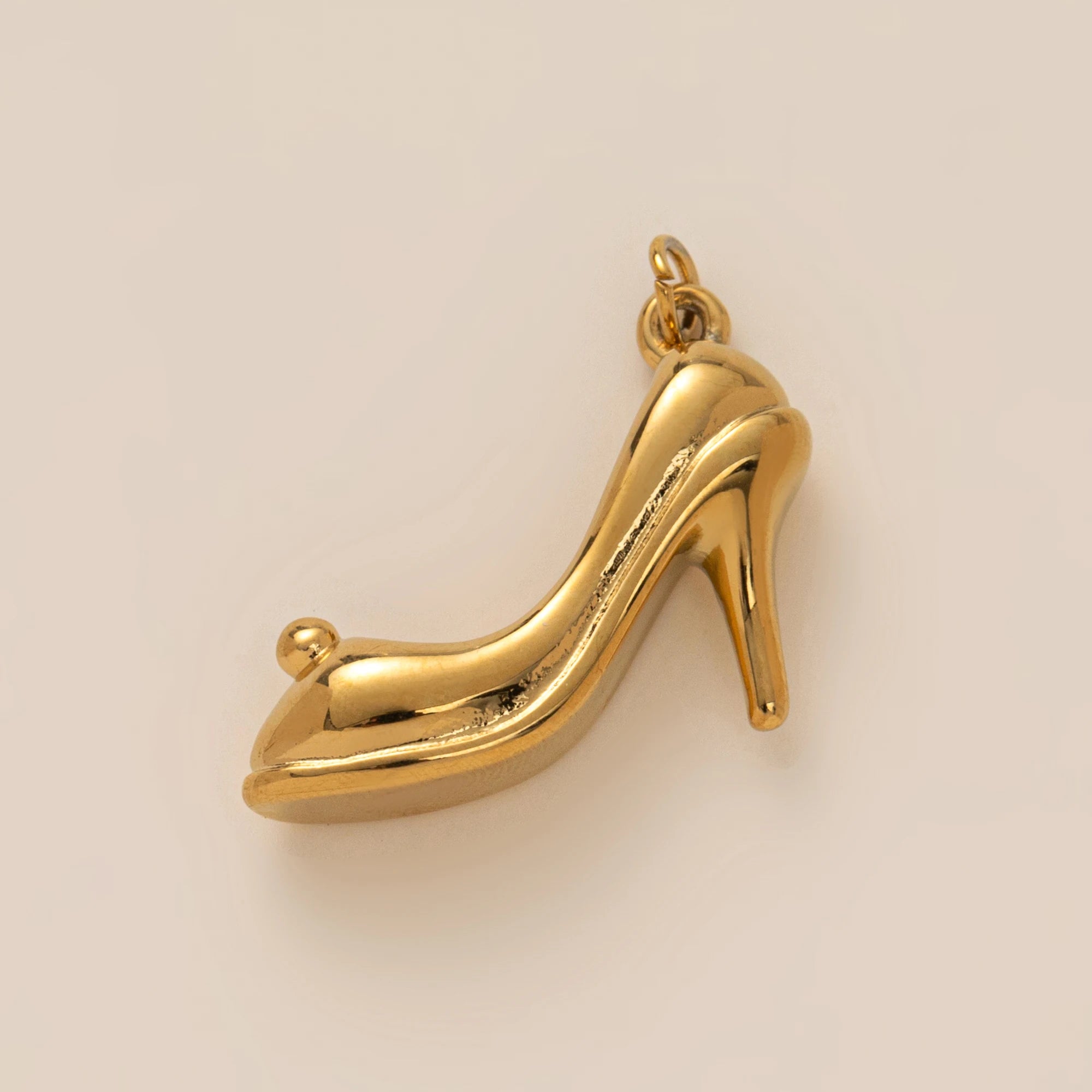 18K Gold Plated Classic Pendant Charm