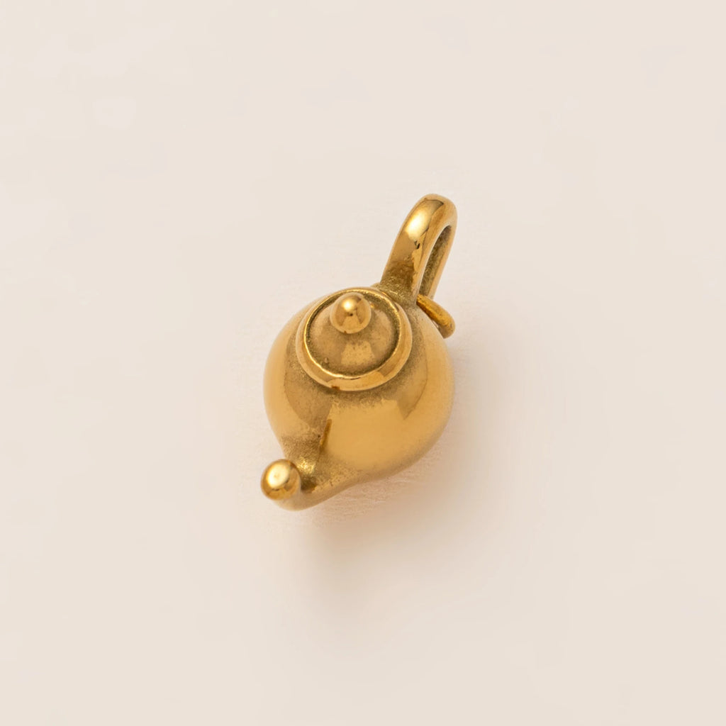 18K Gold Plated Stainless Steel Pendant – DIY Jewelry Charm