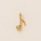 18K Gold Plated Stainless Steel Pendant – DIY Jewelry Charm