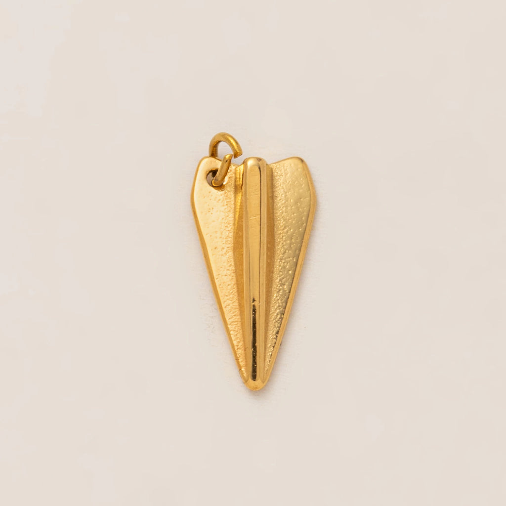 18K Gold Plated Stainless Steel Pendant – DIY Jewelry Charm