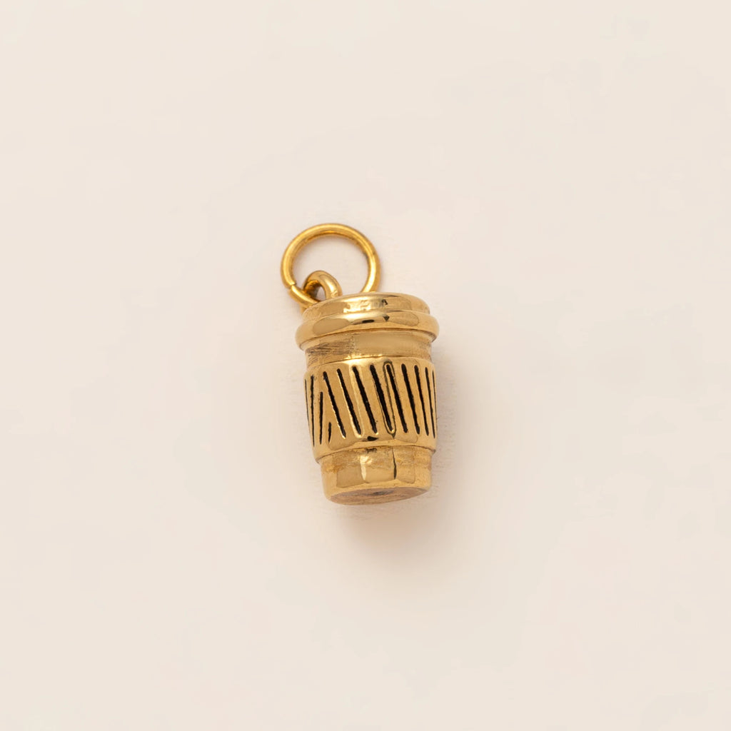 18K Gold Plated Stainless Steel Pendant – DIY Jewelry Charm