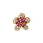Simple Trendy Zircon Pendant Charm – Heart, Flower, Sun, Goldfish & Dog Claw