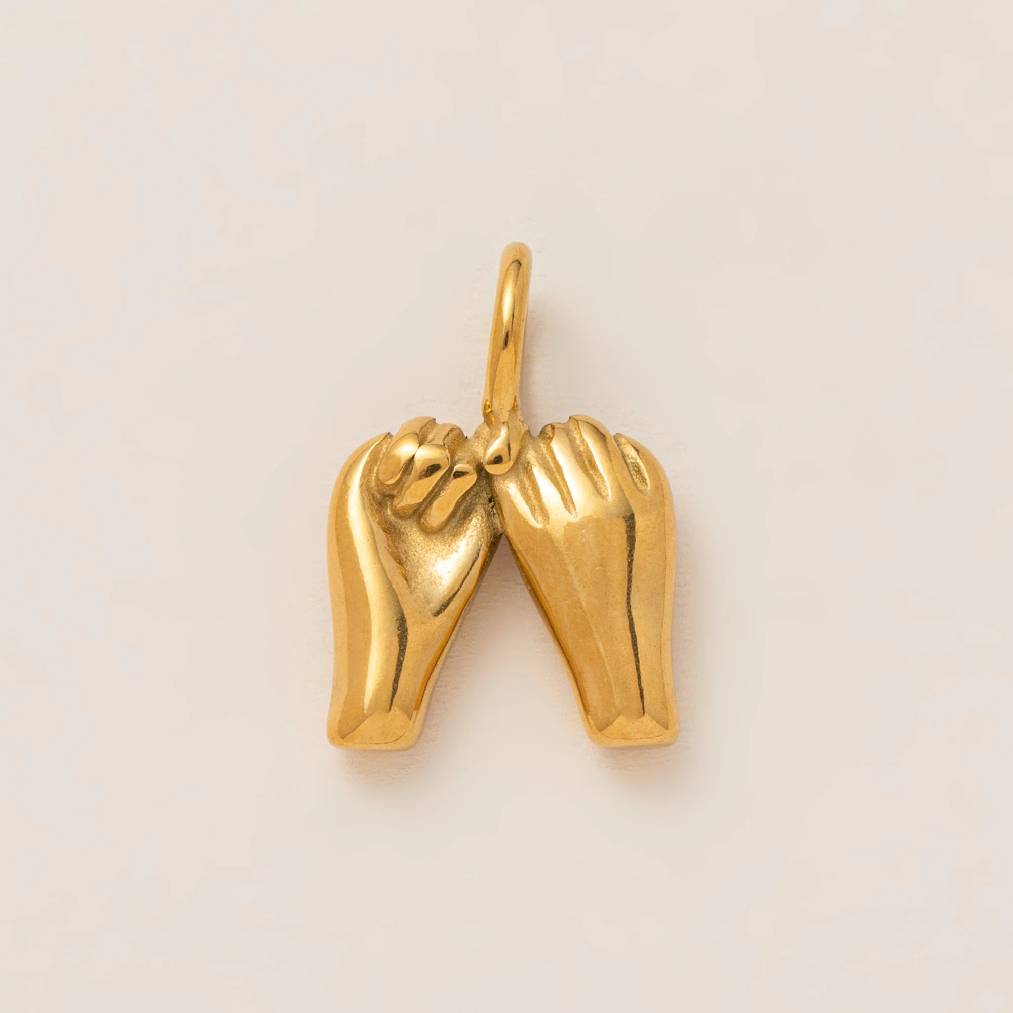 18K Gold Plated Stainless Steel Pendant – DIY Jewelry Charm