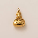 18K Gold Plated Stainless Steel Pendant Charm