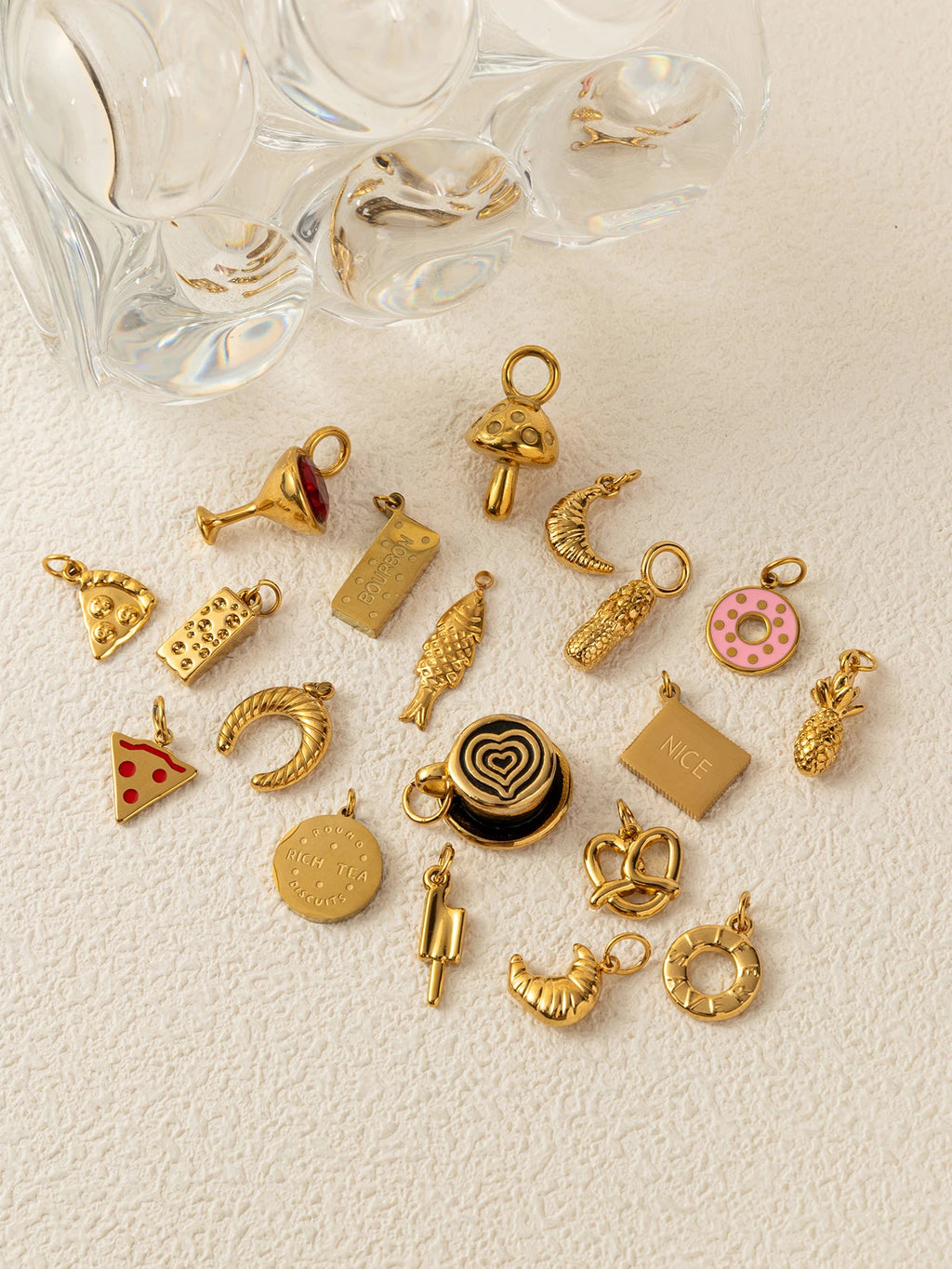 Minimalist Gourmet Style Pendant Charm