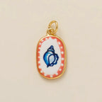 Fashionable Ceramic Crab, Lobster & Four-Leaf Clover Flower DIY Charms – Trendy Jewelry Making Accessories