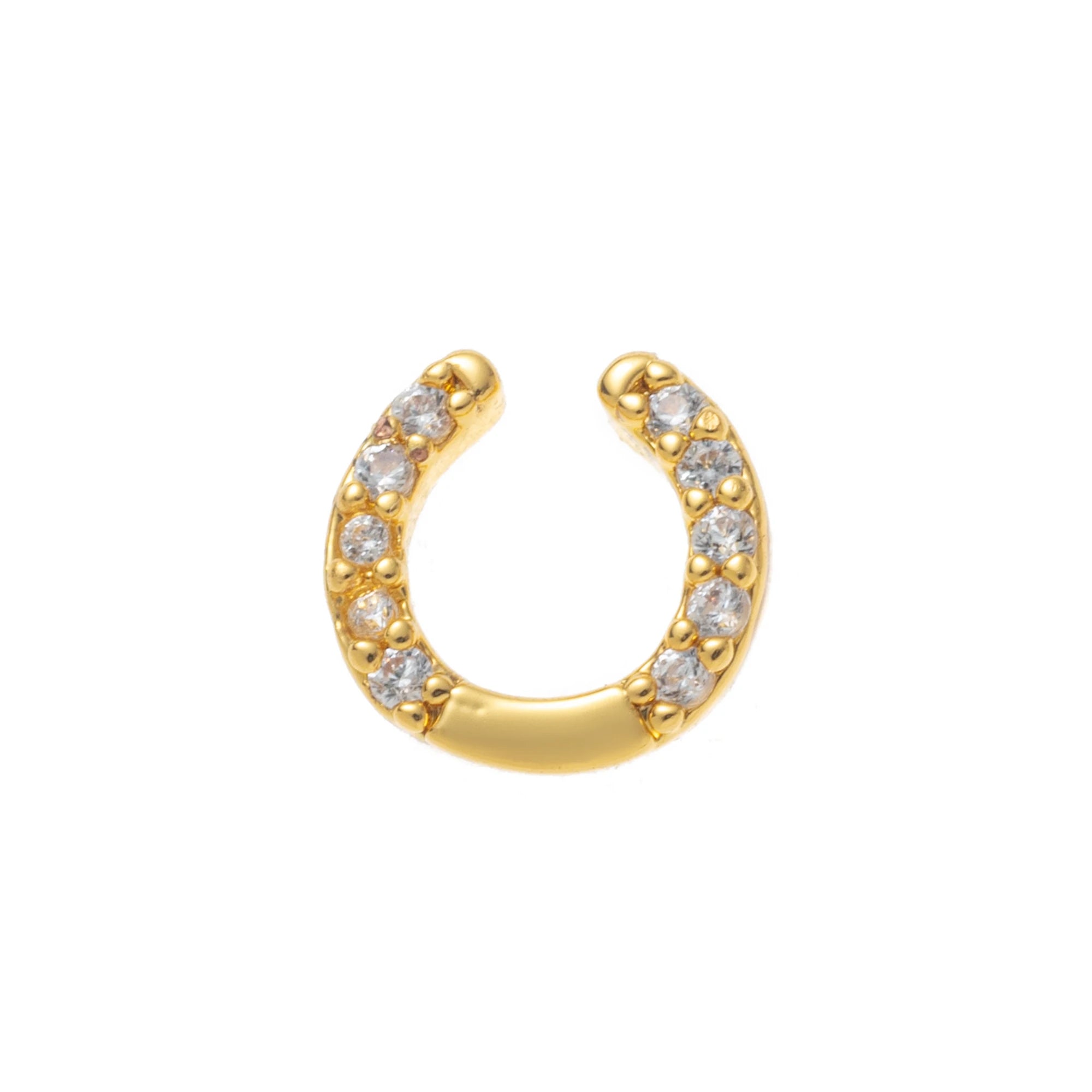 Simple Trendy Zircon Pendant Charm – Heart, Flower, Sun, Goldfish & Dog Claw