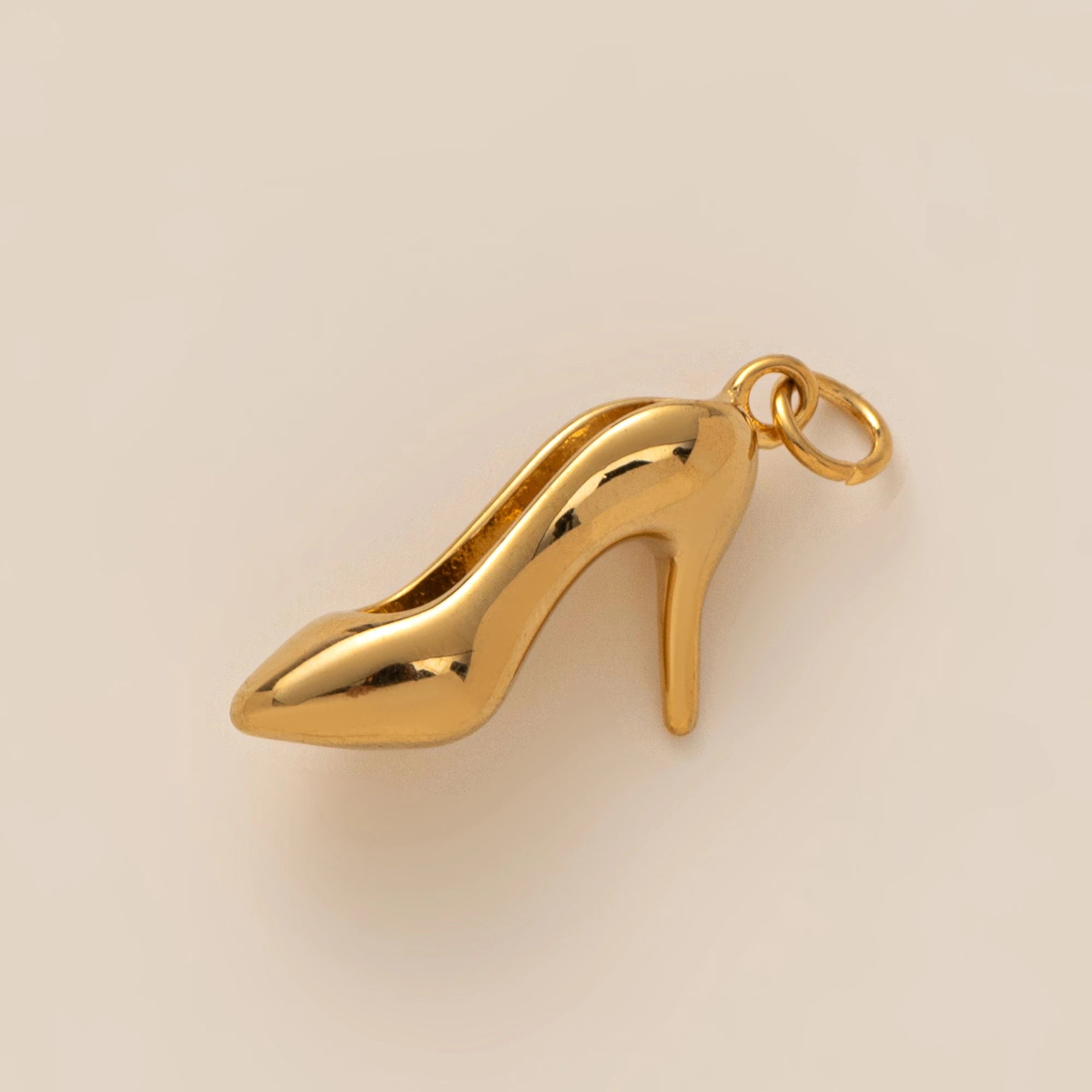 18K Gold Plated Classic Pendant Charm