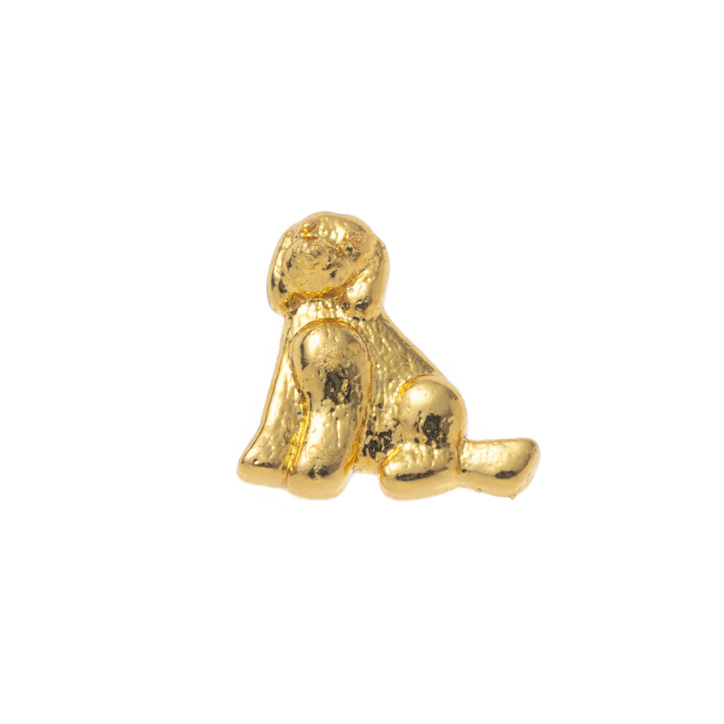 Simple Trendy Zircon Pendant Charm – Heart, Flower, Sun, Goldfish & Dog Claw