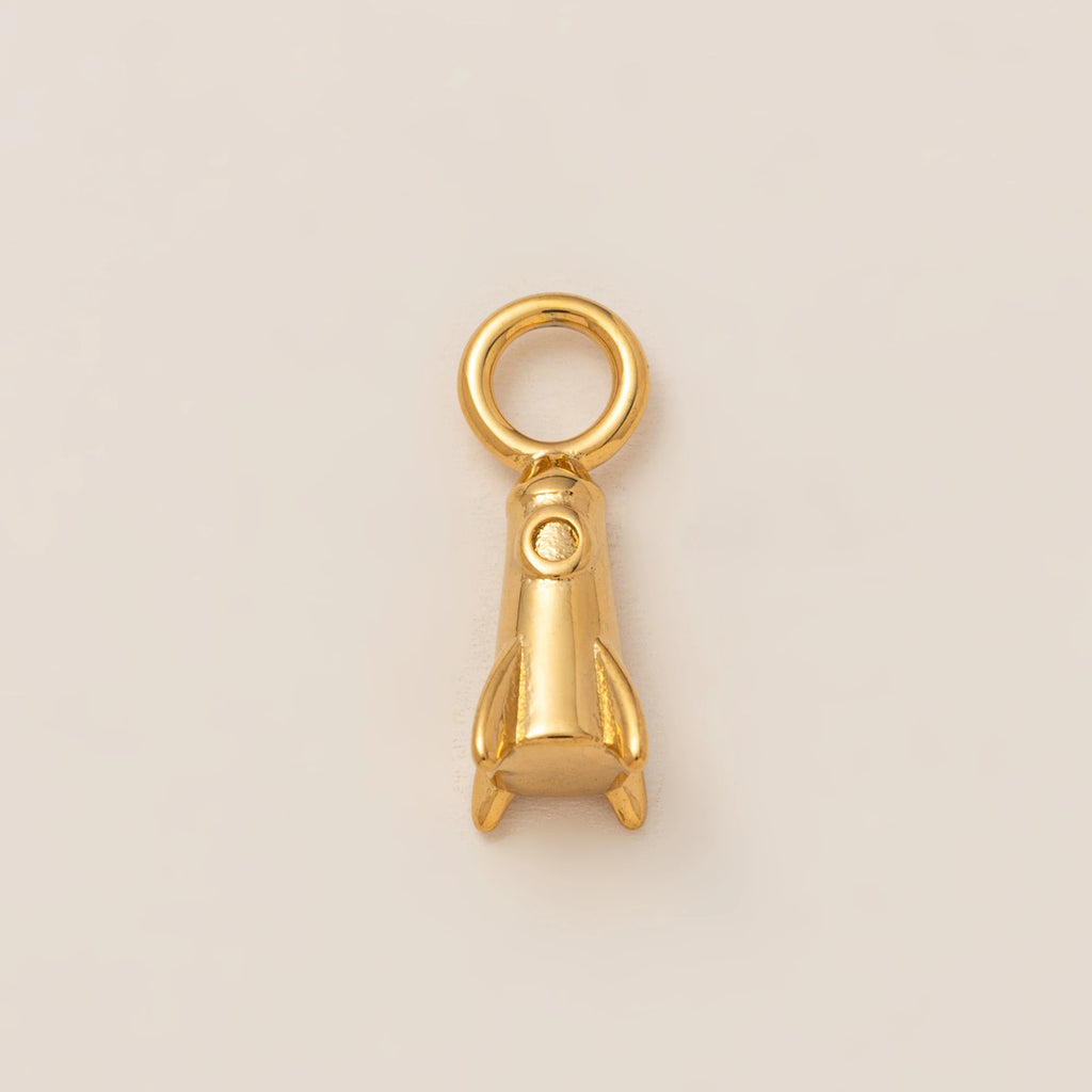 18K Gold Plated Stainless Steel Pendant – DIY Jewelry Charm