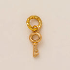 Heart-Shaped Ladybug Pendant Charm – 18K Gold Plated Stainless Steel DIY Jewelry