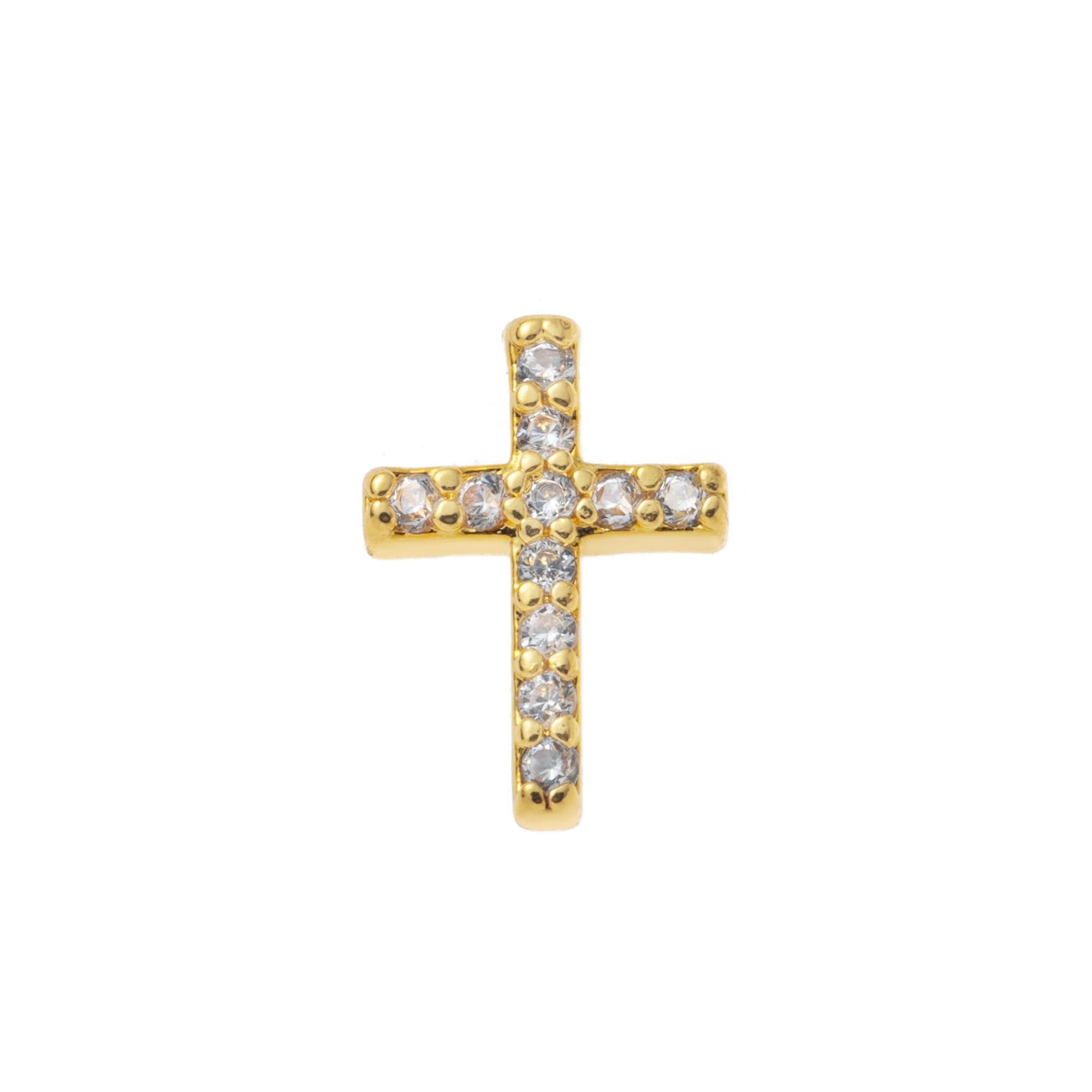 Simple Trendy Zircon Pendant Charm – Heart, Flower, Sun, Goldfish & Dog Claw