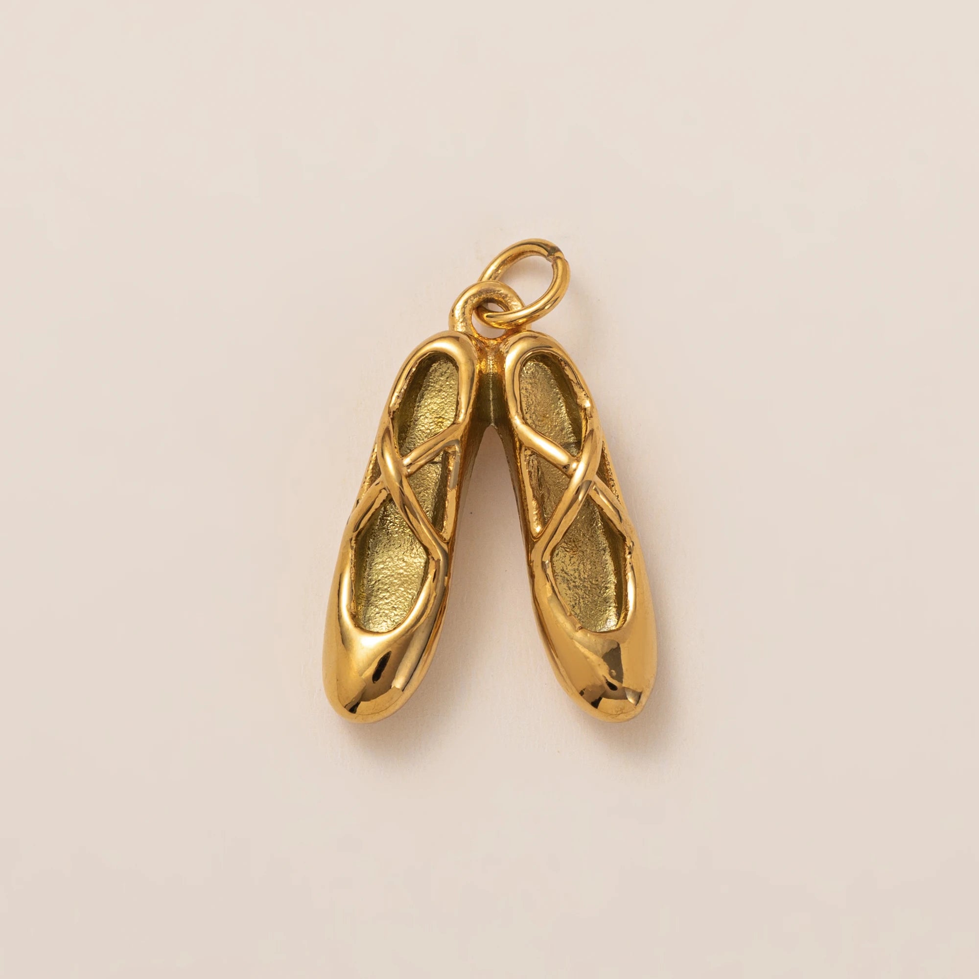 18K Gold Plated Stainless Steel Pendant Charm