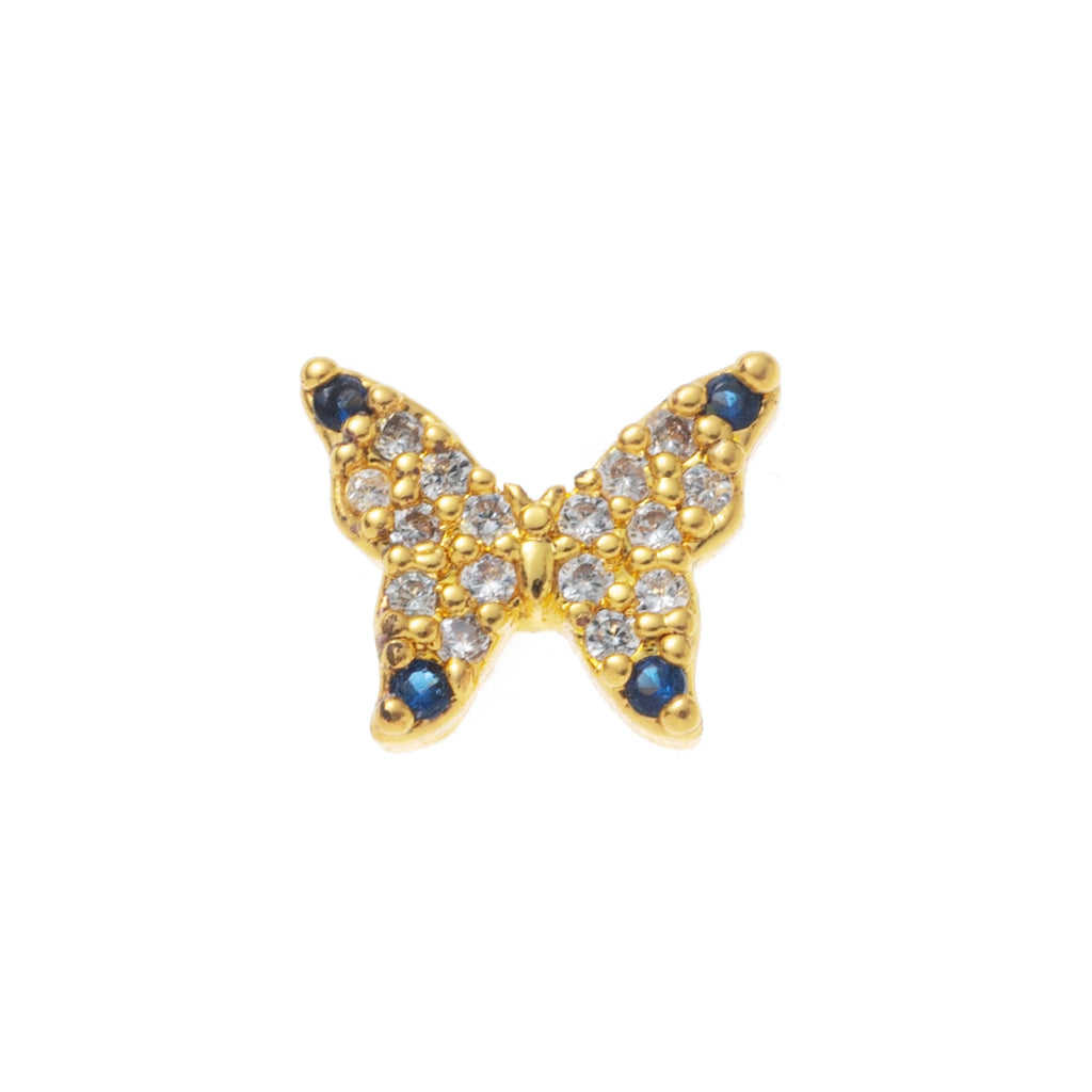 Simple Trendy Zircon Pendant Charm – Heart, Flower, Sun, Goldfish & Dog Claw